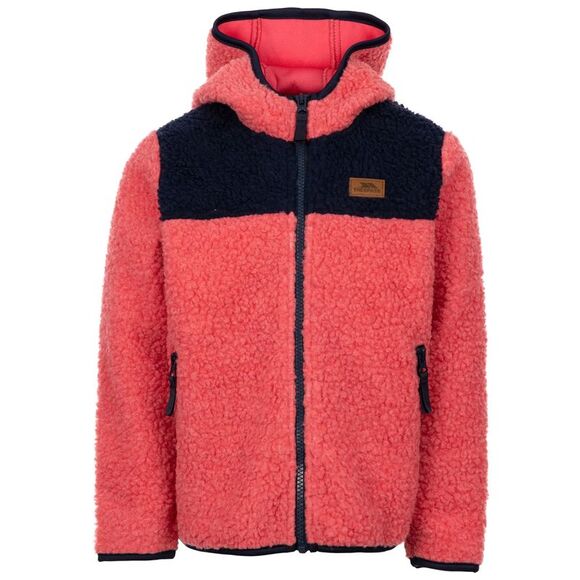 Trespass Childrens/Kids Lindenn Fleece Jacket / Strawberry